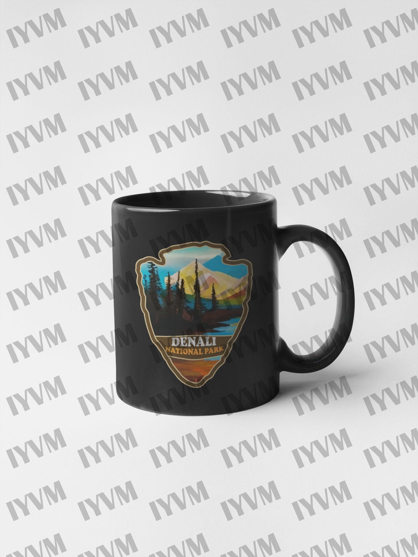 Denali National Park Sticker Decal - US National Parks Series