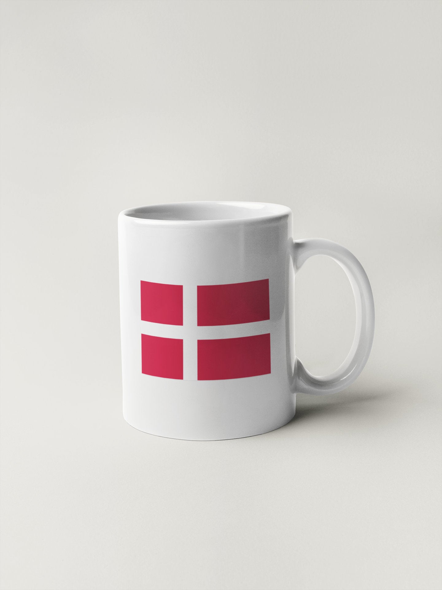 Denmark Flag Sticker Decal / Copenhagen / Guds hjælp, folkets kærlighed, Danmarks styrke / Danish