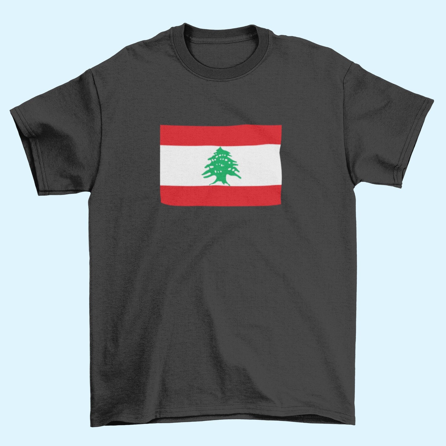 Lebanon Flag Iron On Heat Transfer Vinyl HTV / Republic of Lebanon / Lebanese Republic / Beirut / Lebanese