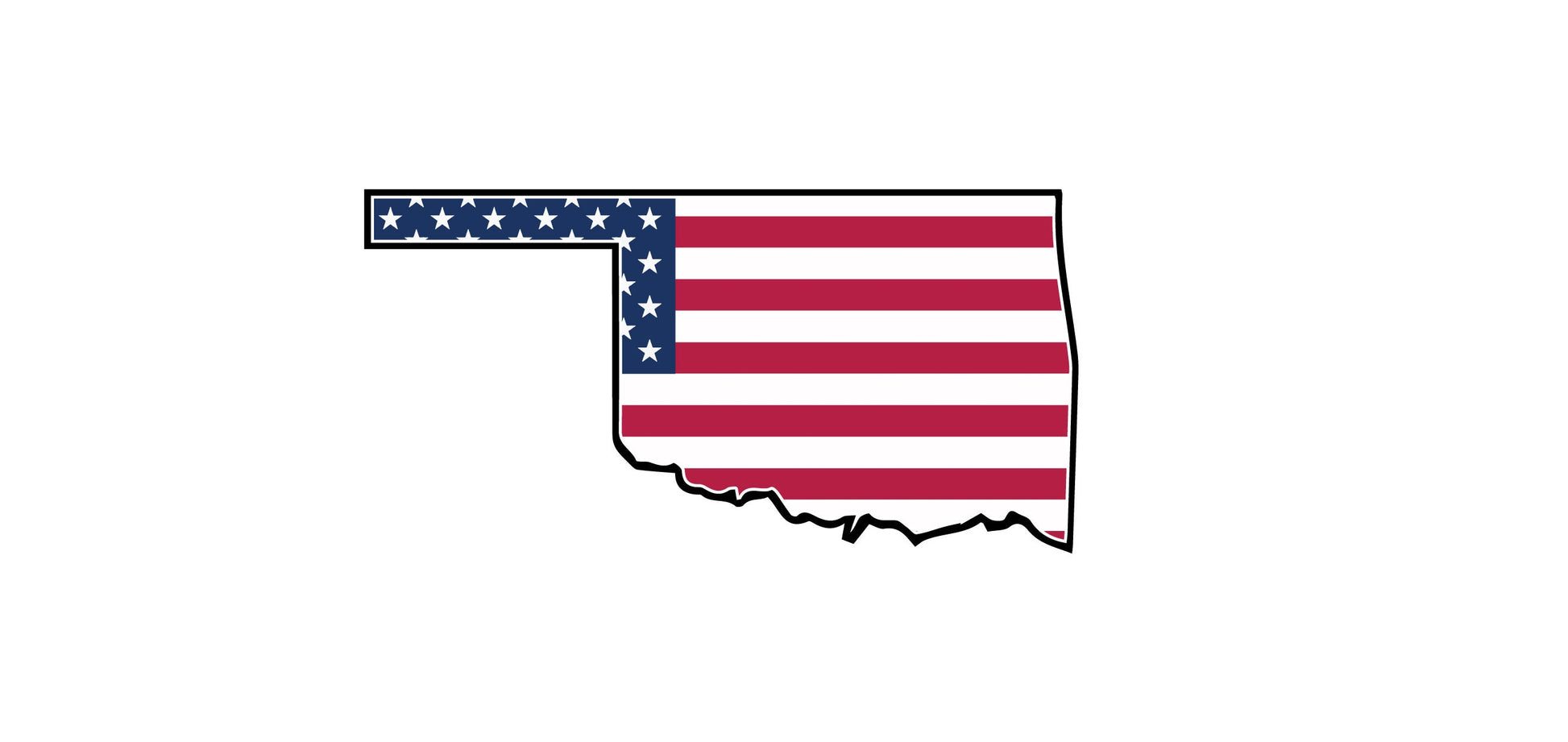 a map of the state of indiana with the american flag
