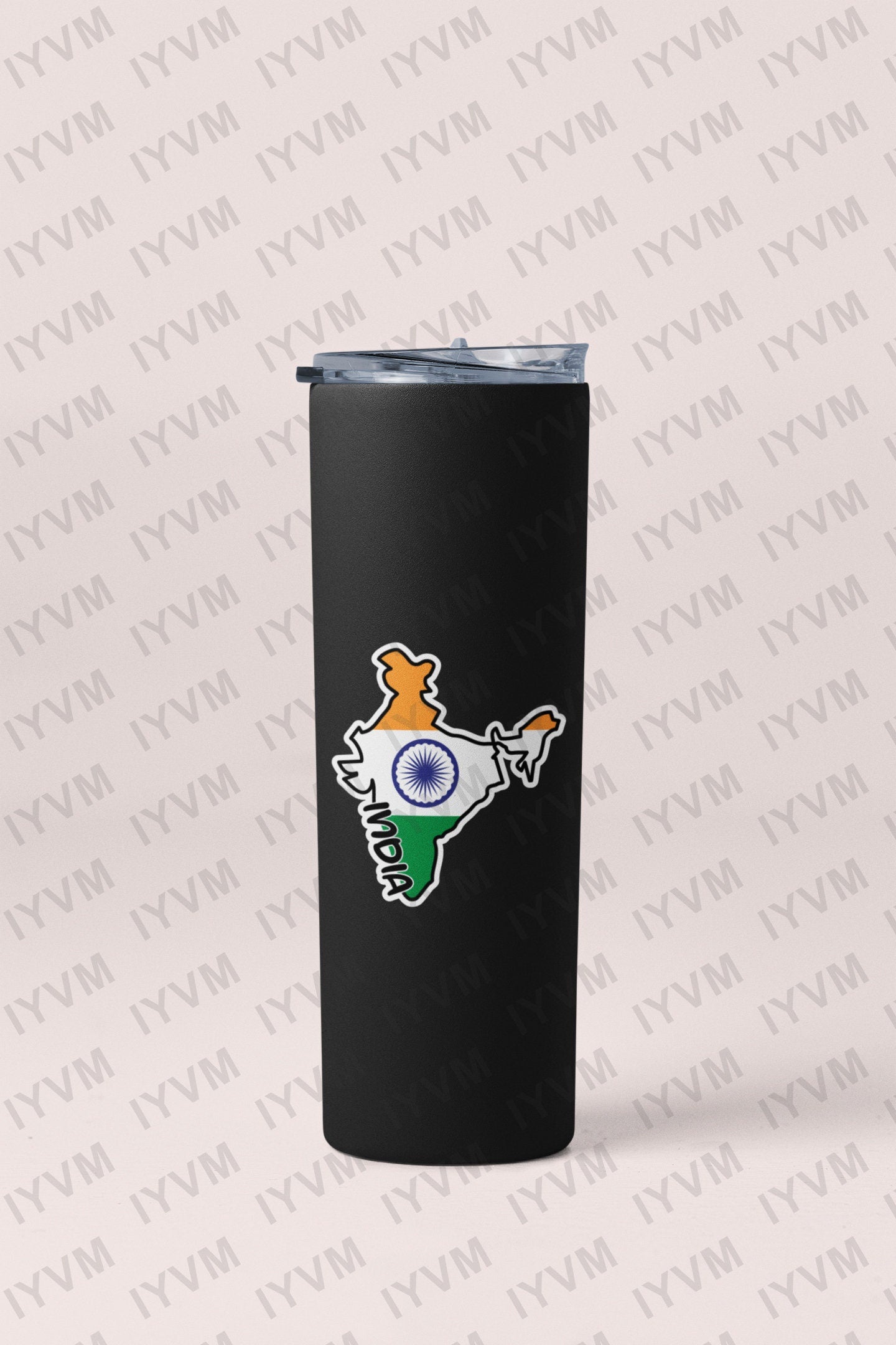 India Map Flag Sticker Decal / Republic of India / Satyameva Jayate / New Delhi