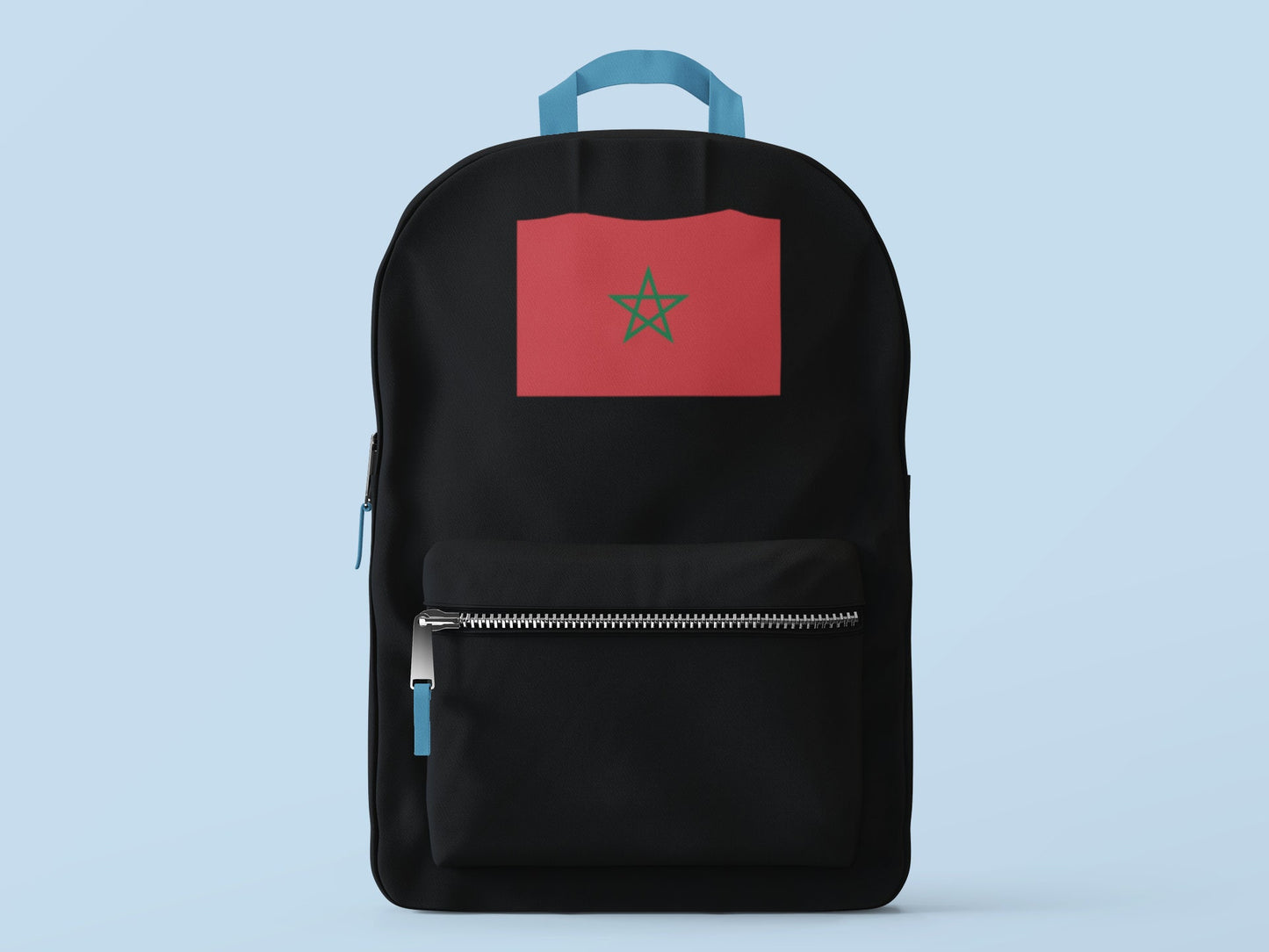Morocco Flag Iron On Heat Transfer Vinyl HTV / Kingdom of Morocco / المملكة المغربية / Rabat / Moroccan