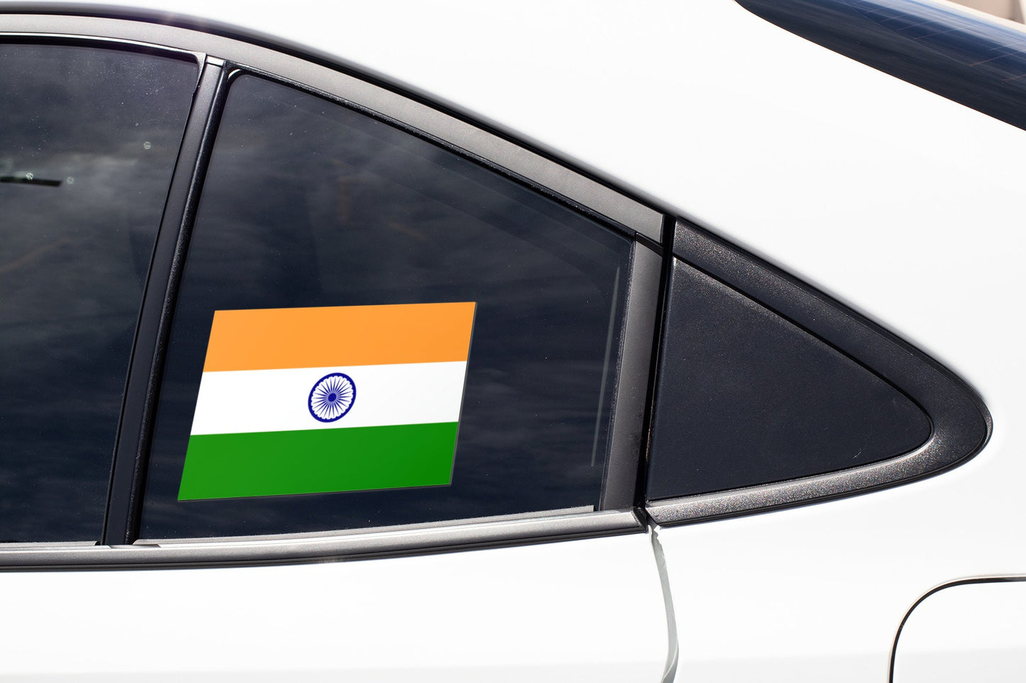 India Flag Sticker Decal / Republic of India / Satyameva Jayate / New Delhi