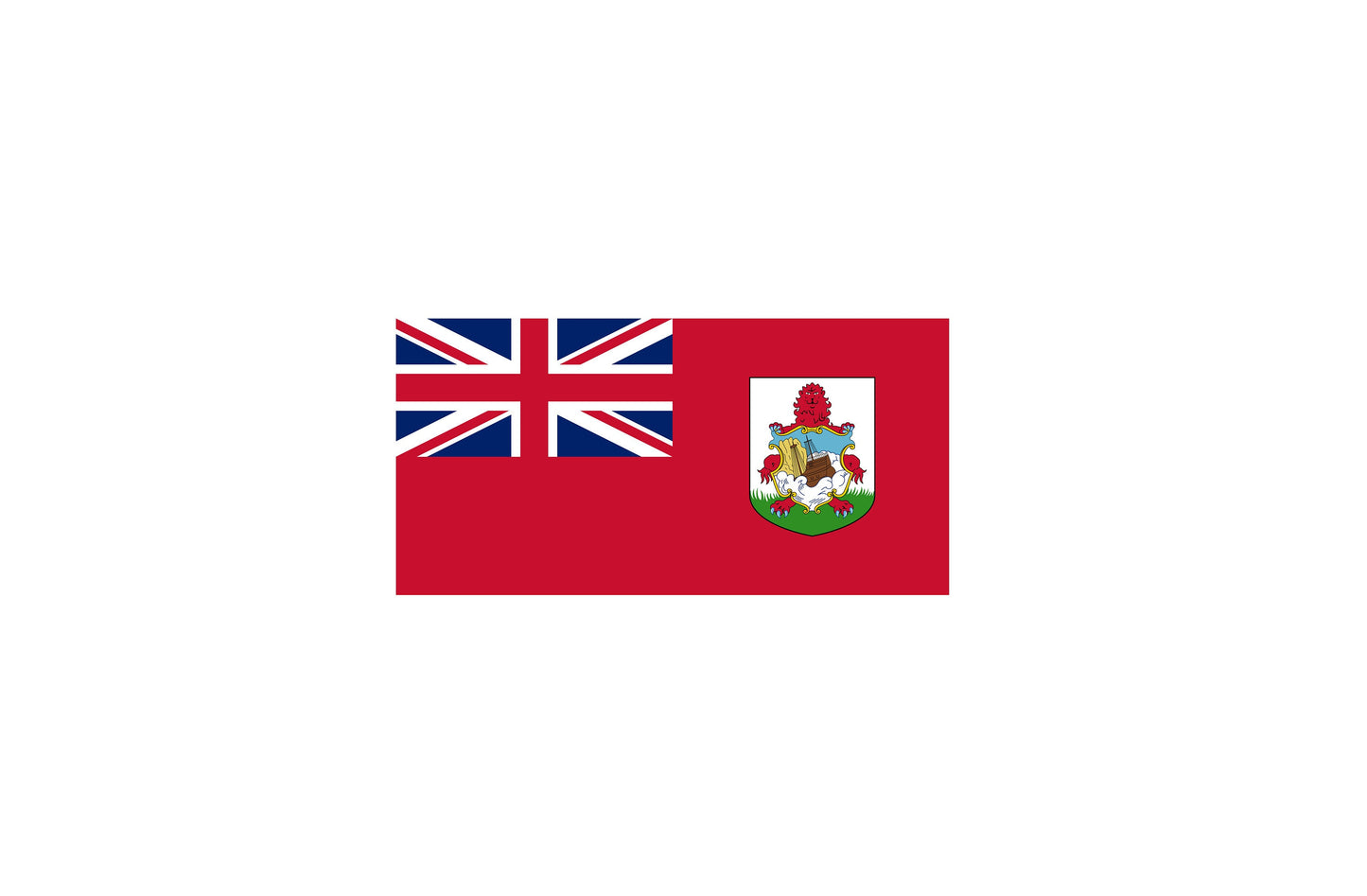 Bermuda Flag Sticker Decal