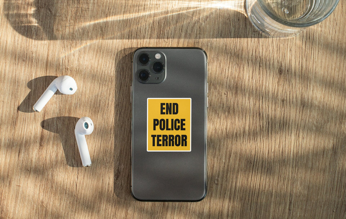 End Police Terror Sticker Decal Justice for Tyre Nichols Death