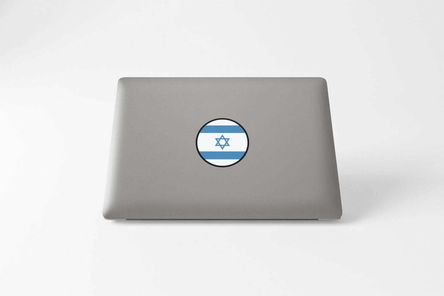 Israel Flag Circle Sticker Decal