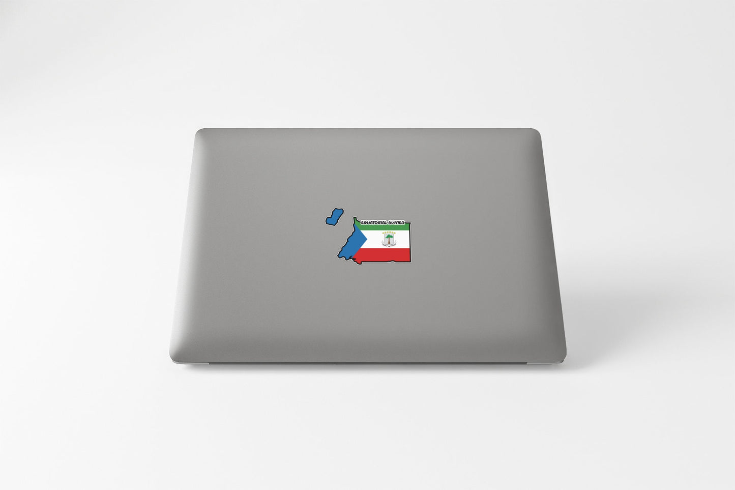 Equatorial Guinea Map Flag Sticker Decal