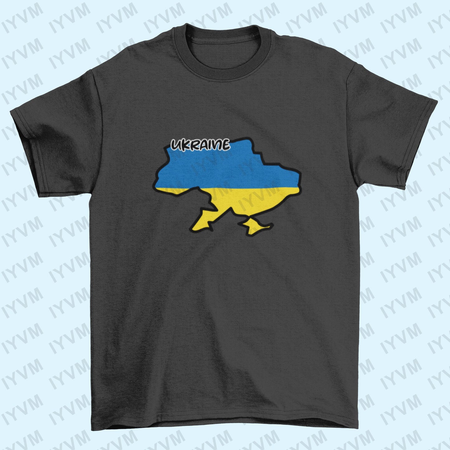 Ukraine Flag Slava Ukraini Iron On Heat Transfer Vinyl HTV Russia Invasion Anti War Say No to War Pray for Ukraine and Ukrainian World Peace