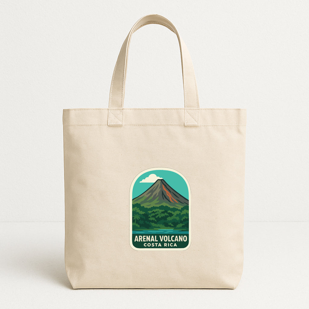 Arenal Volcano Costa Rica Iron On Heat Transfer Vinyl HTV Die-Cut Symbolic