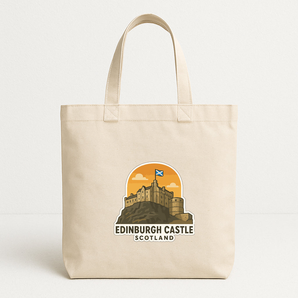 Edinburgh Castle Scotland Iron On Heat Transfer Vinyl HTV Die-Cut Symbolic