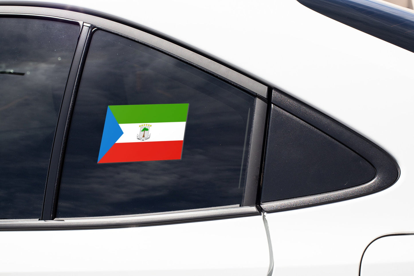 Equatorial Guinea Flag Sticker Decal