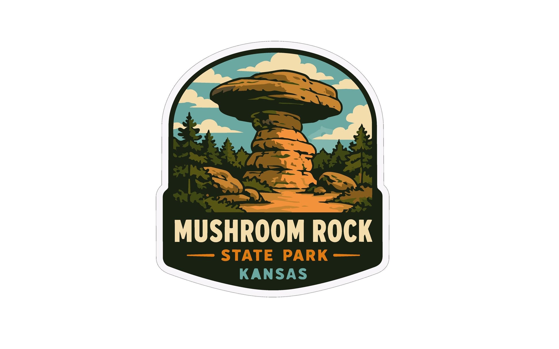 Mushroom Rock State Park Kansas