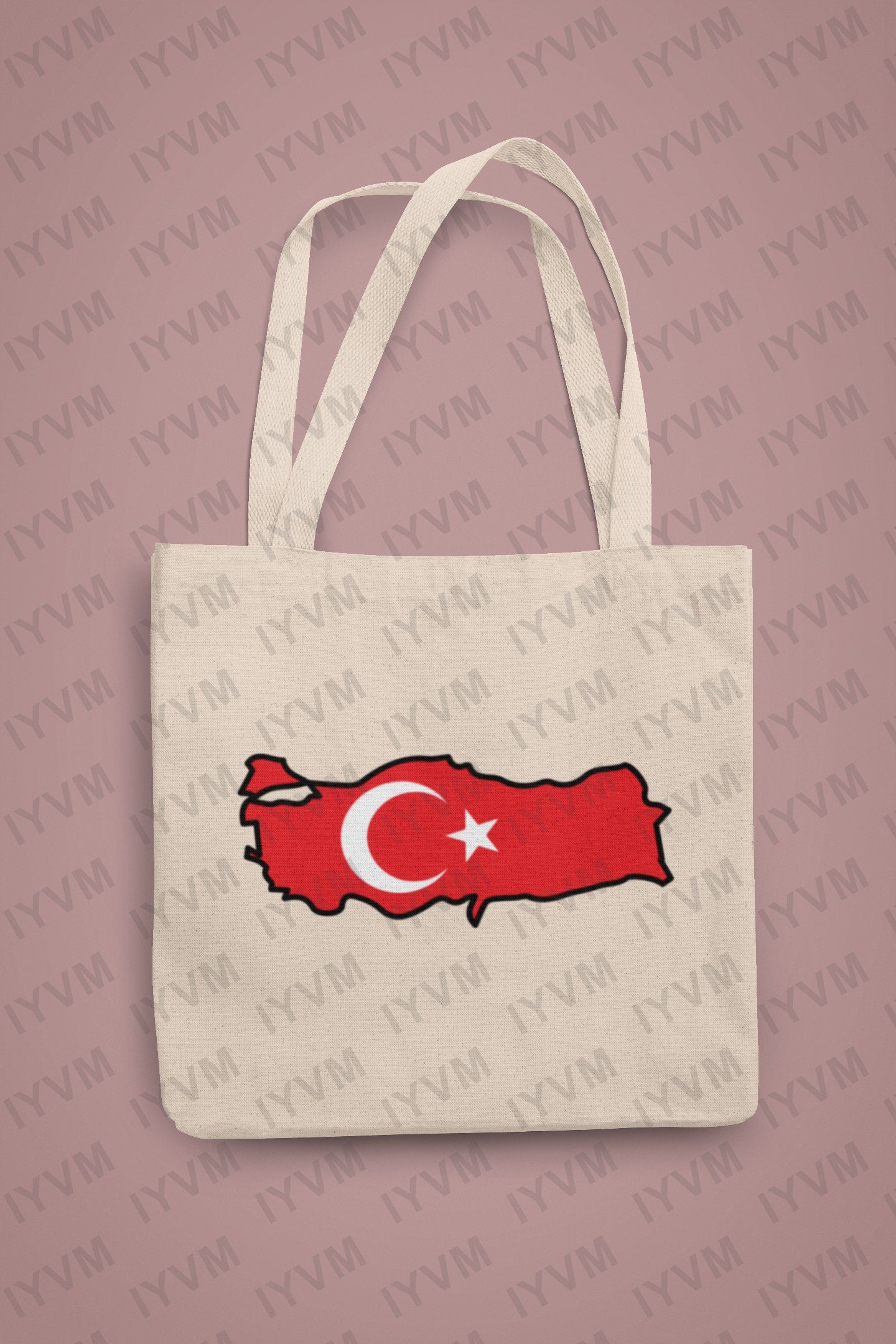 Turkey Map Iron On Heat Transfer Vinyl HTV / Republic of Turkey / Türkiye Cumhuriyeti / Ankara / Turkish /