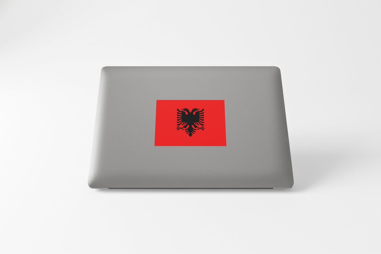 Albania Flag Sticker Decal / Tirana / Ti Shqipëri, më jep nder, më jep emrin Shqipëtar / Albanian