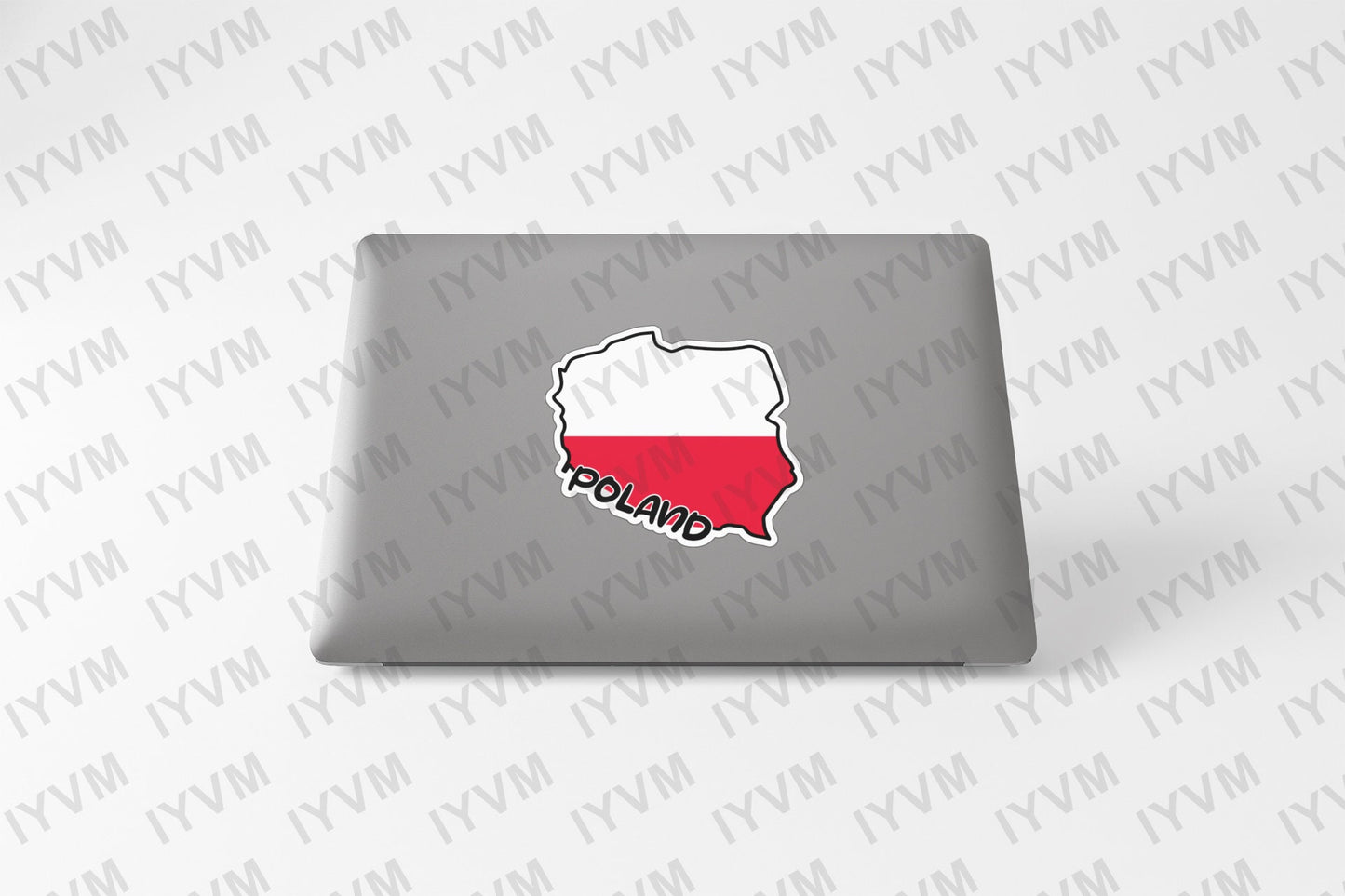 Poland Map Flag Sticker Decal / Republic of Poland / Rzeczpospolita Polska / Warsaw / Polish