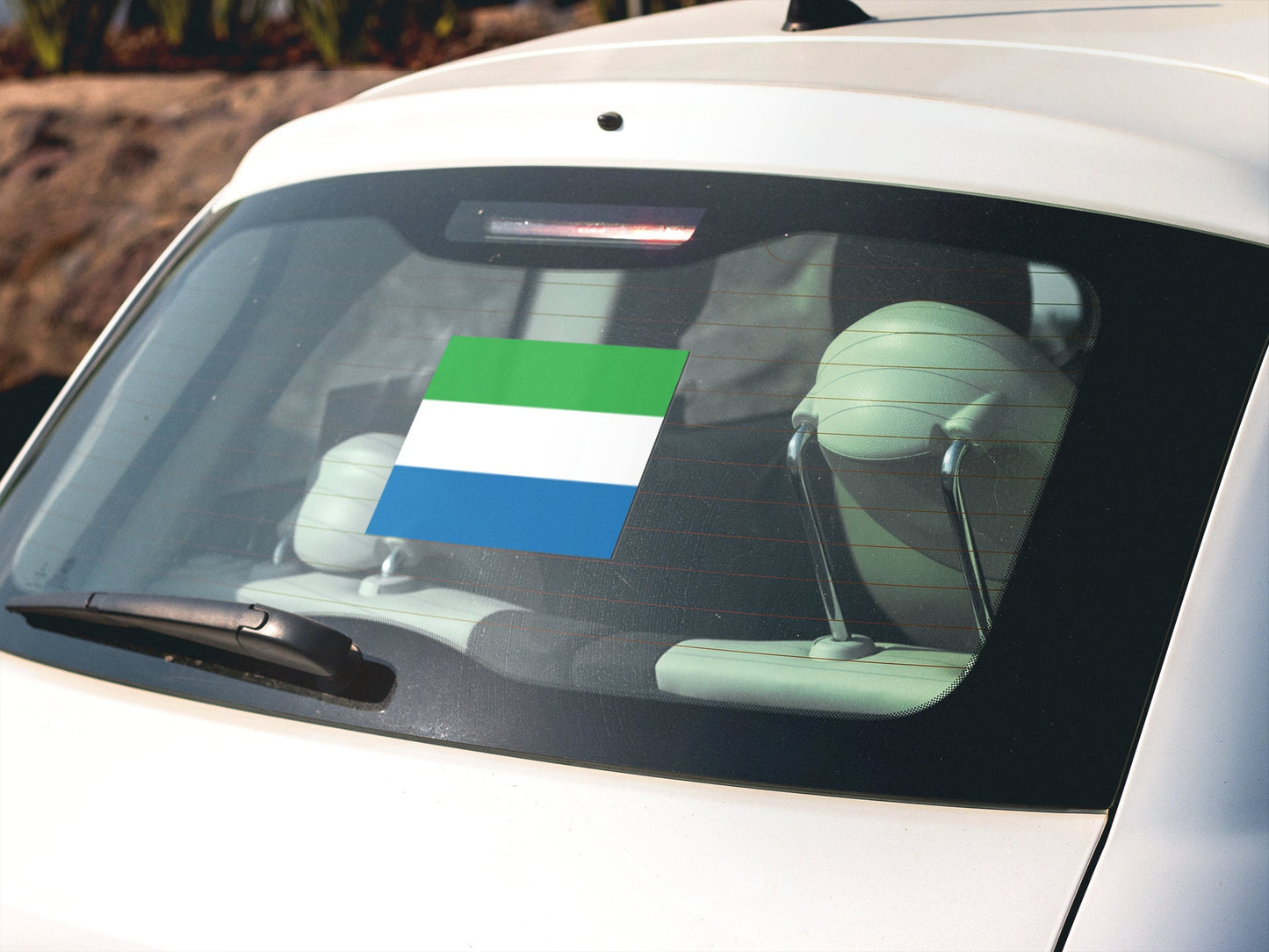 Sierra Leone Flag Sticker Decal