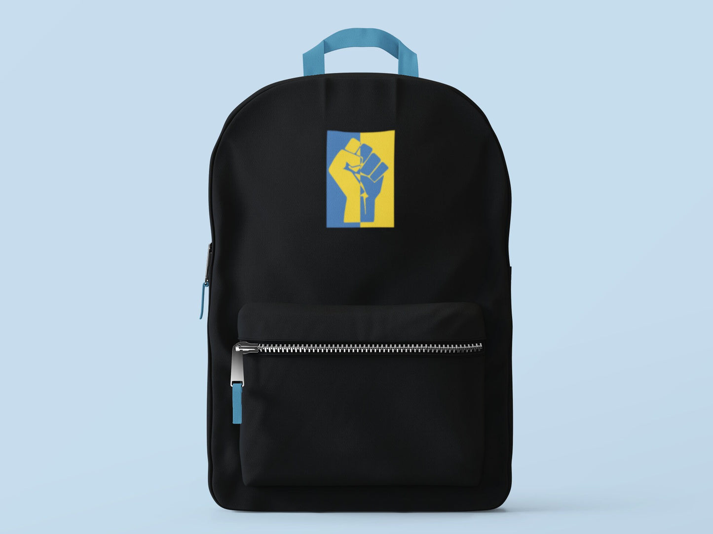 Ukraine Flag Resist Fist I Stand with Ukraine Iron On Heat Transfer Vinyl HTV / Russia Invasion / Anti War / Say /