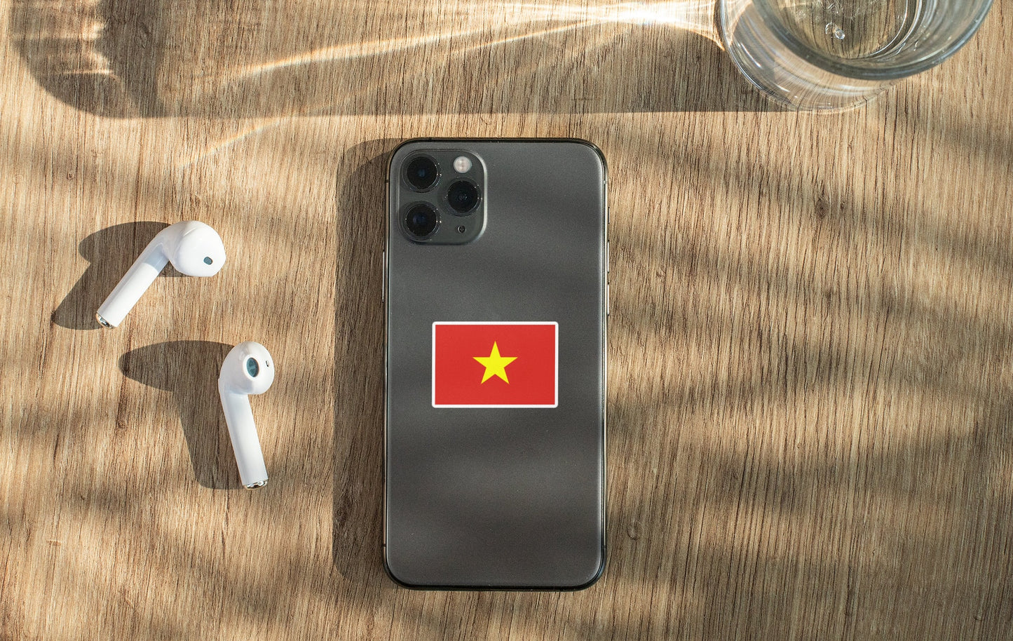 Vietnam Flag Sticker Decal / Socialist Republic of Vietnam / Hanoi / Vietnamese
