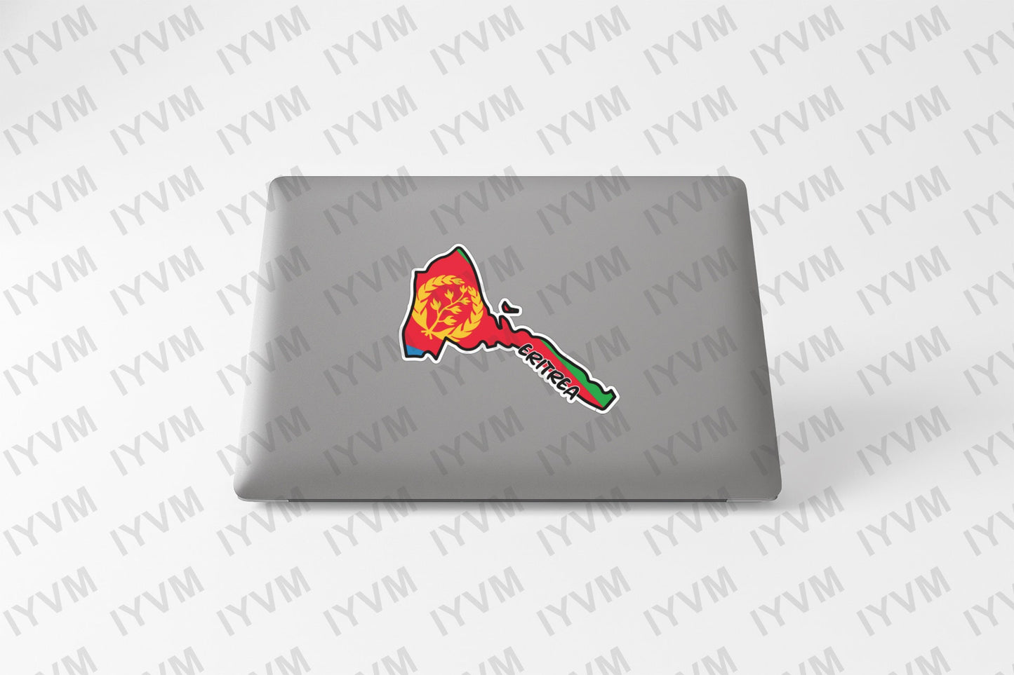 Eritrea Map Flag Sticker Decal / State of Eritrea / Asmara / Tigrinya / Eritrean