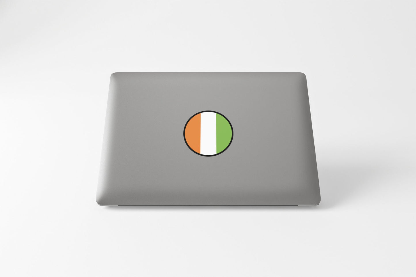 Ivory Coast Flag Circle Sticker Decal
