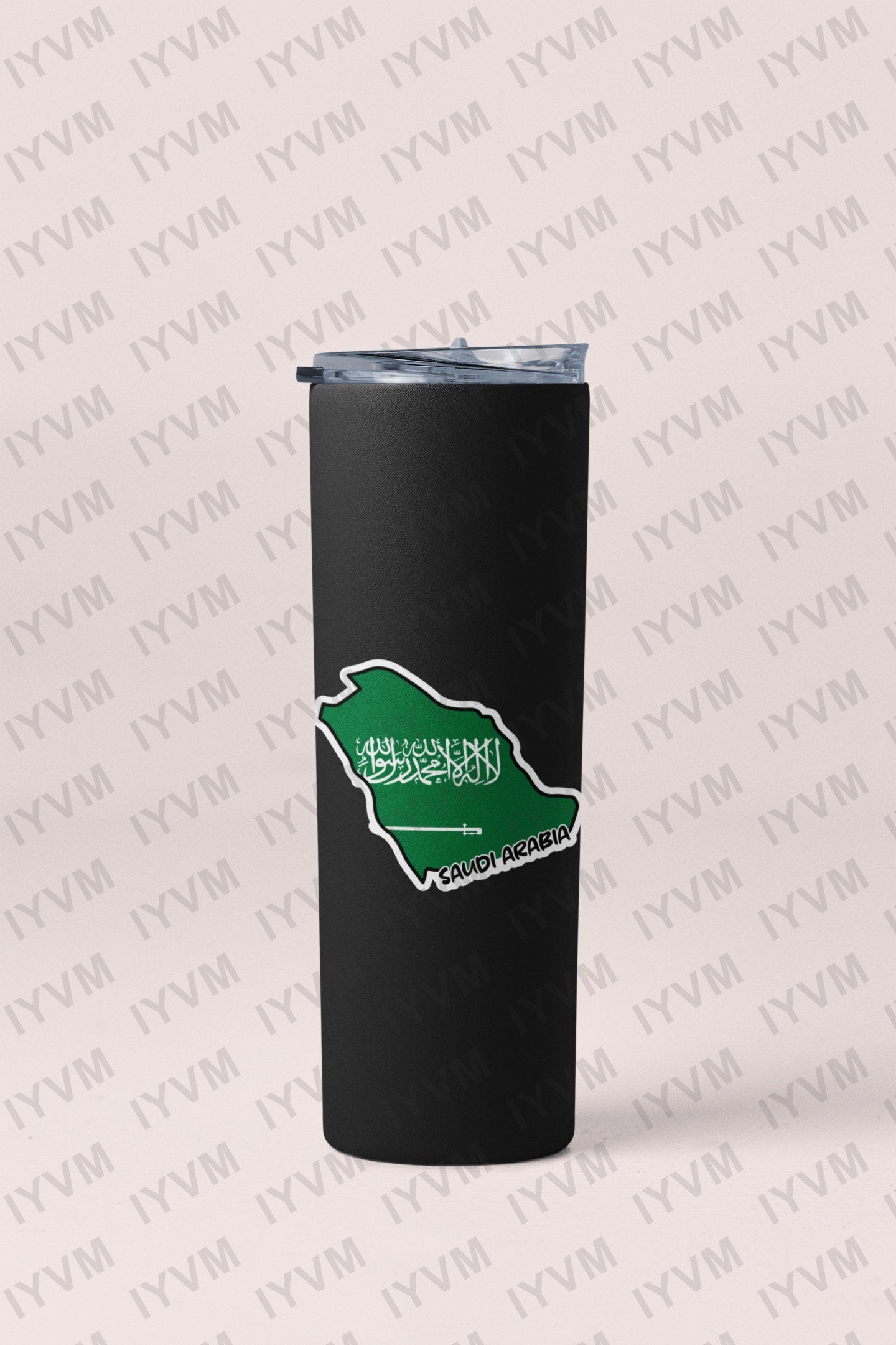 Saudi Arabia Map Flag Sticker Decal / Kingdom of Saudi Arabia / Riyadh / Saudi Arabian