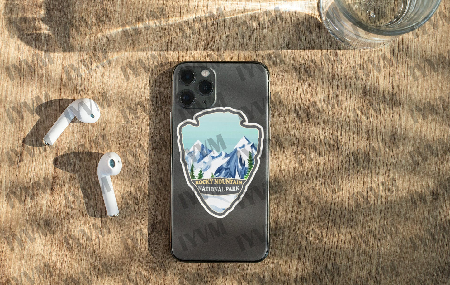 Rocky Mountain National Park Sticker Decal - US National Parks Series