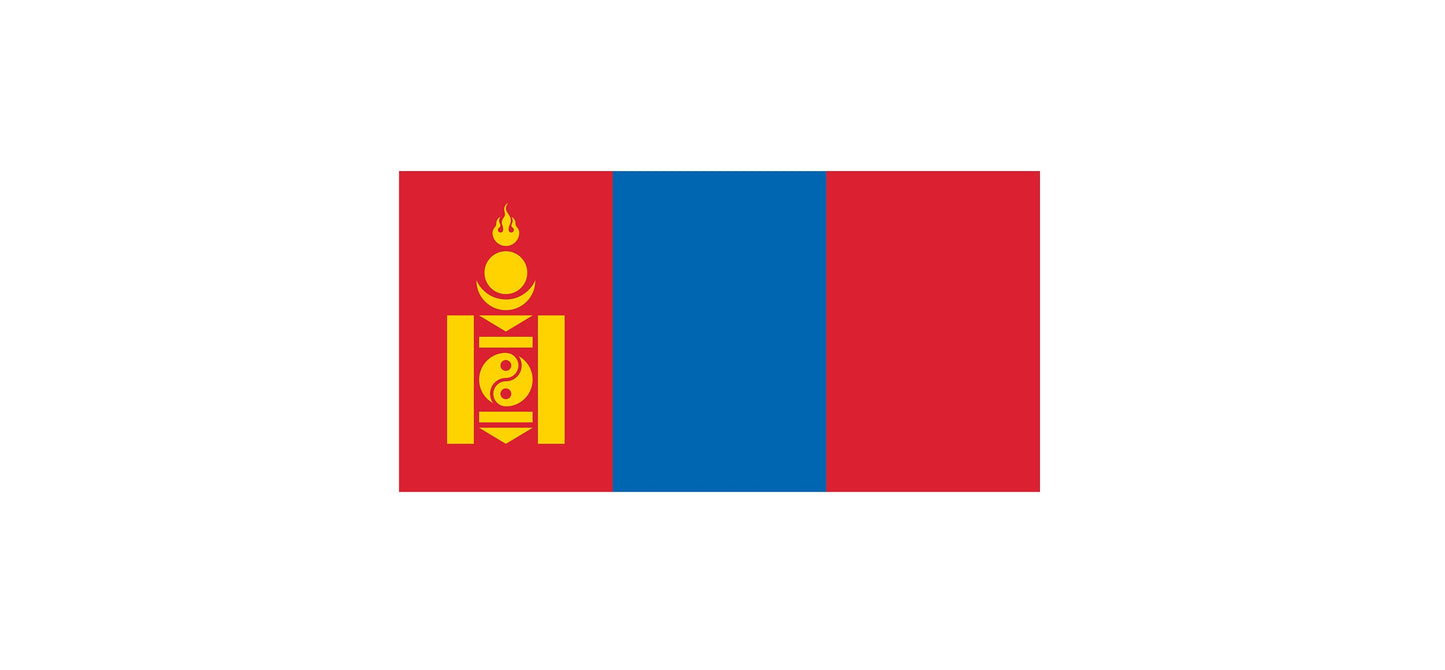 Mongolia Flag Sticker Decal