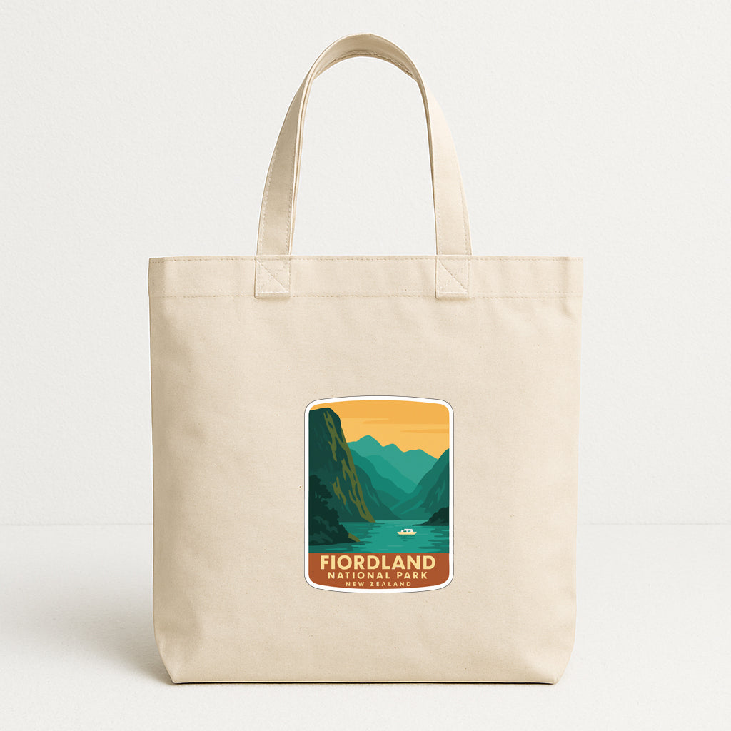 Fiordland National Park New Zealand Iron On Heat Transfer Vinyl HTV Symbolic