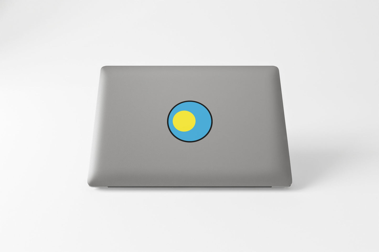 Palau Flag Circle Sticker Decal