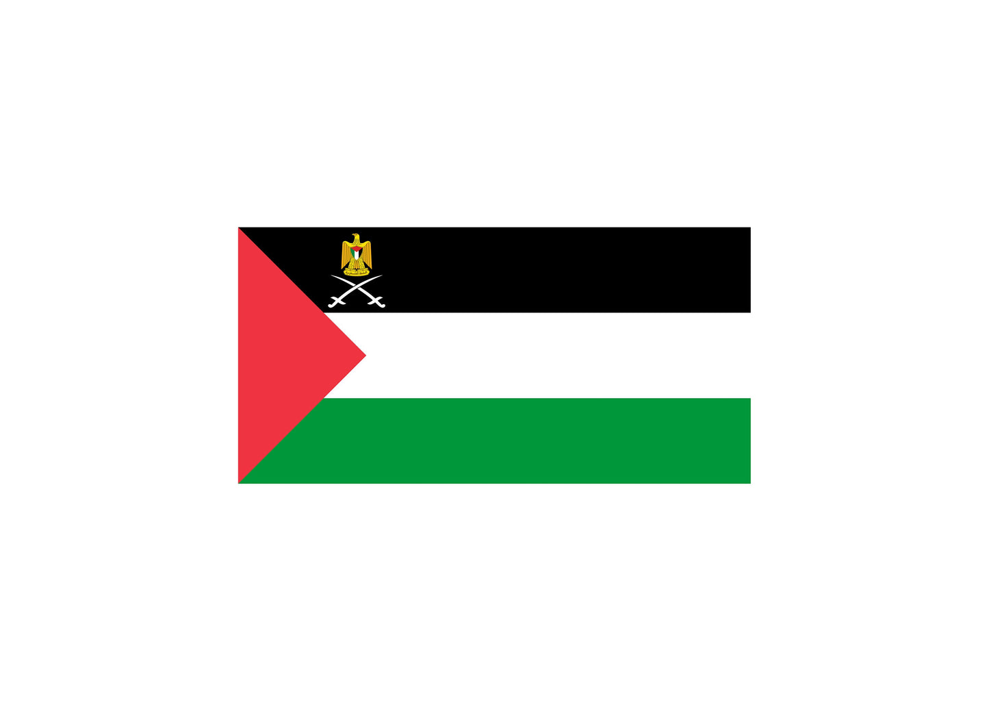 Palestinian Authority Flag Sticker Decal