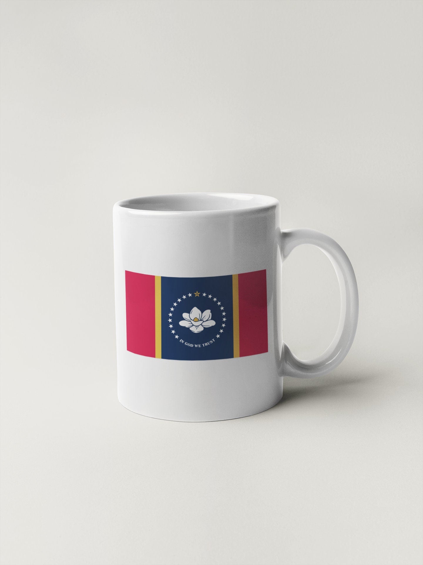 Mississippi State Flag Vinyl Sticker Decal - Magnolia State