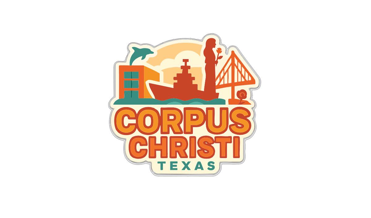 a logo for the city of Corpus Christi, Texas.