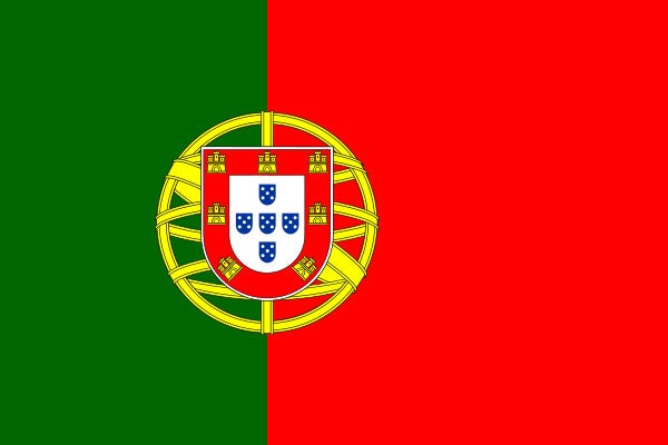 Portugal Flag Sticker Decal / Portuguese Republic / Esta é a ditosa Pátria minha amada / Lisbon / Portuguese