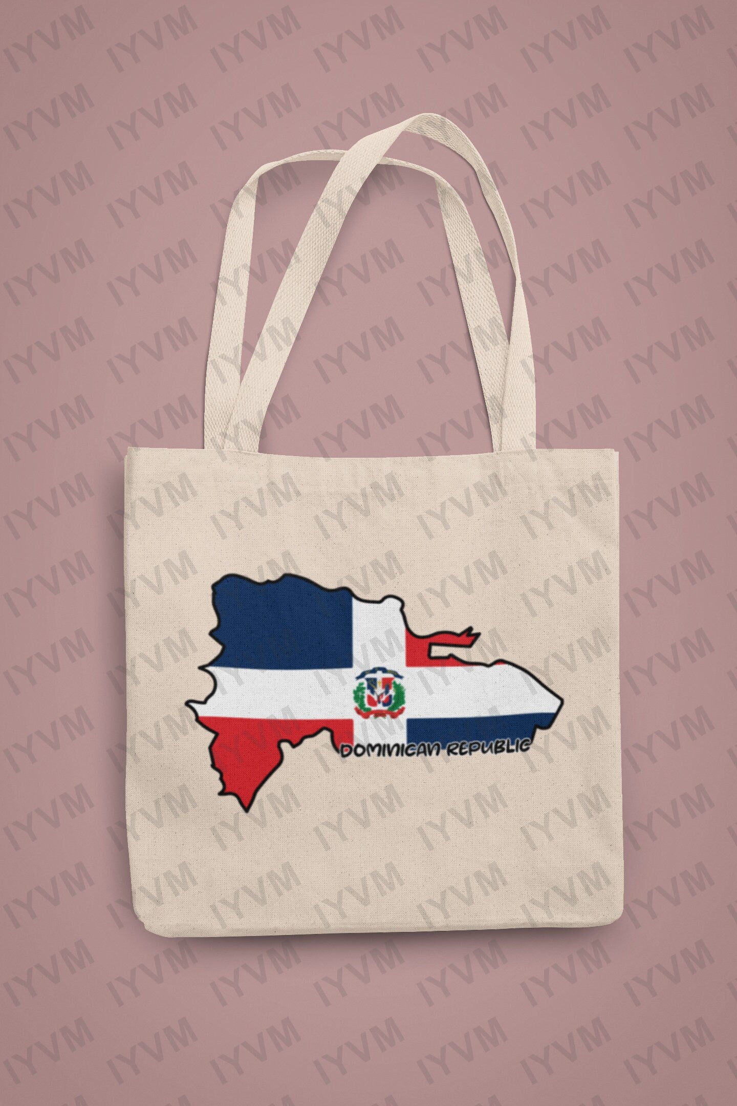 Dominican Republic Map Iron On Heat Transfer Vinyl HTV / República Dominicana / Dios, Patria, Libertad / Santo Domingo