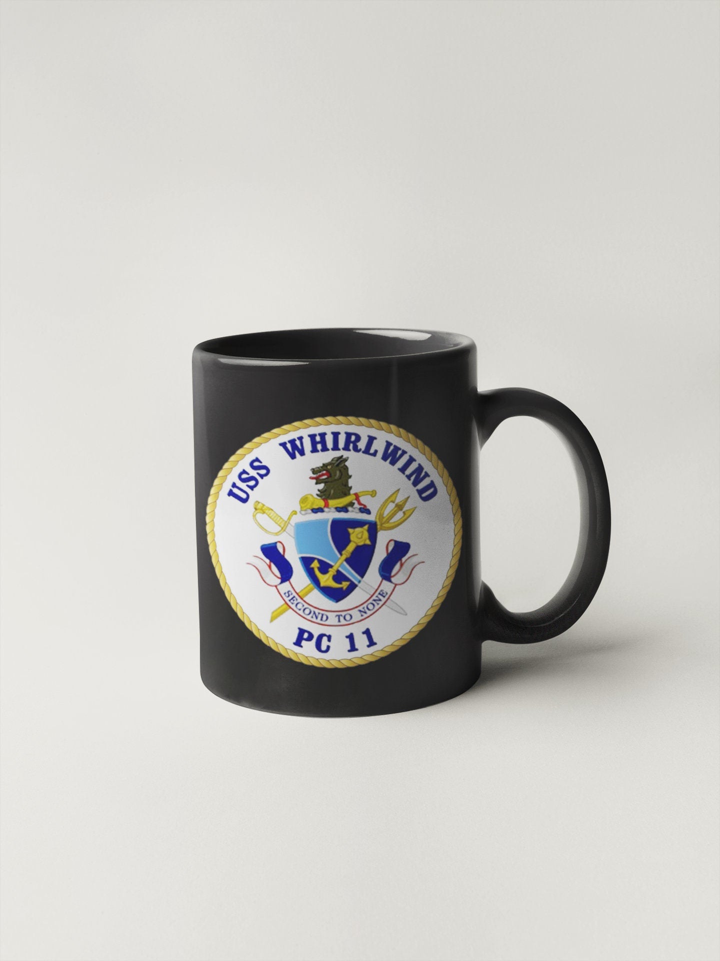 USS Whirlwind PC-11 Badge Sticker Decal Cyclone Class Patrol boat Car Sticker Bumper Sticker for Car Emblem