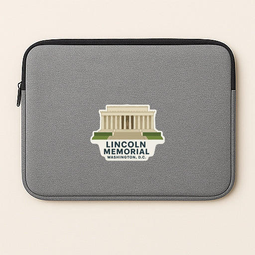 Lincoln Memorial Washington DC Iron On Heat Transfer Vinyl HTV Die-Cut Symbolic