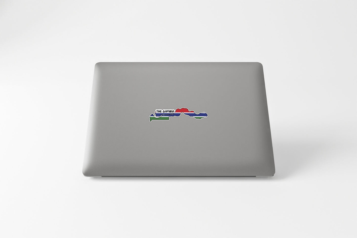The Gambia Map Flag Sticker Decal