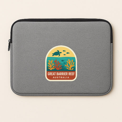 Great Barrier Reef Australia Iron On Heat Transfer Vinyl HTV Die-Cut Symbolic