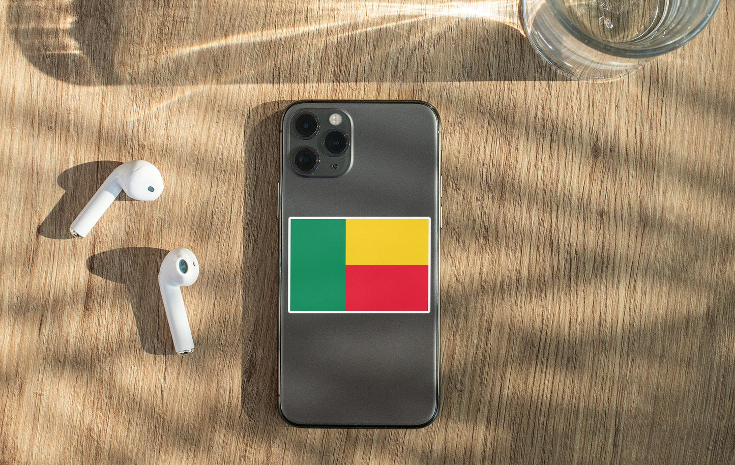 Benin Flag Sticker Decal