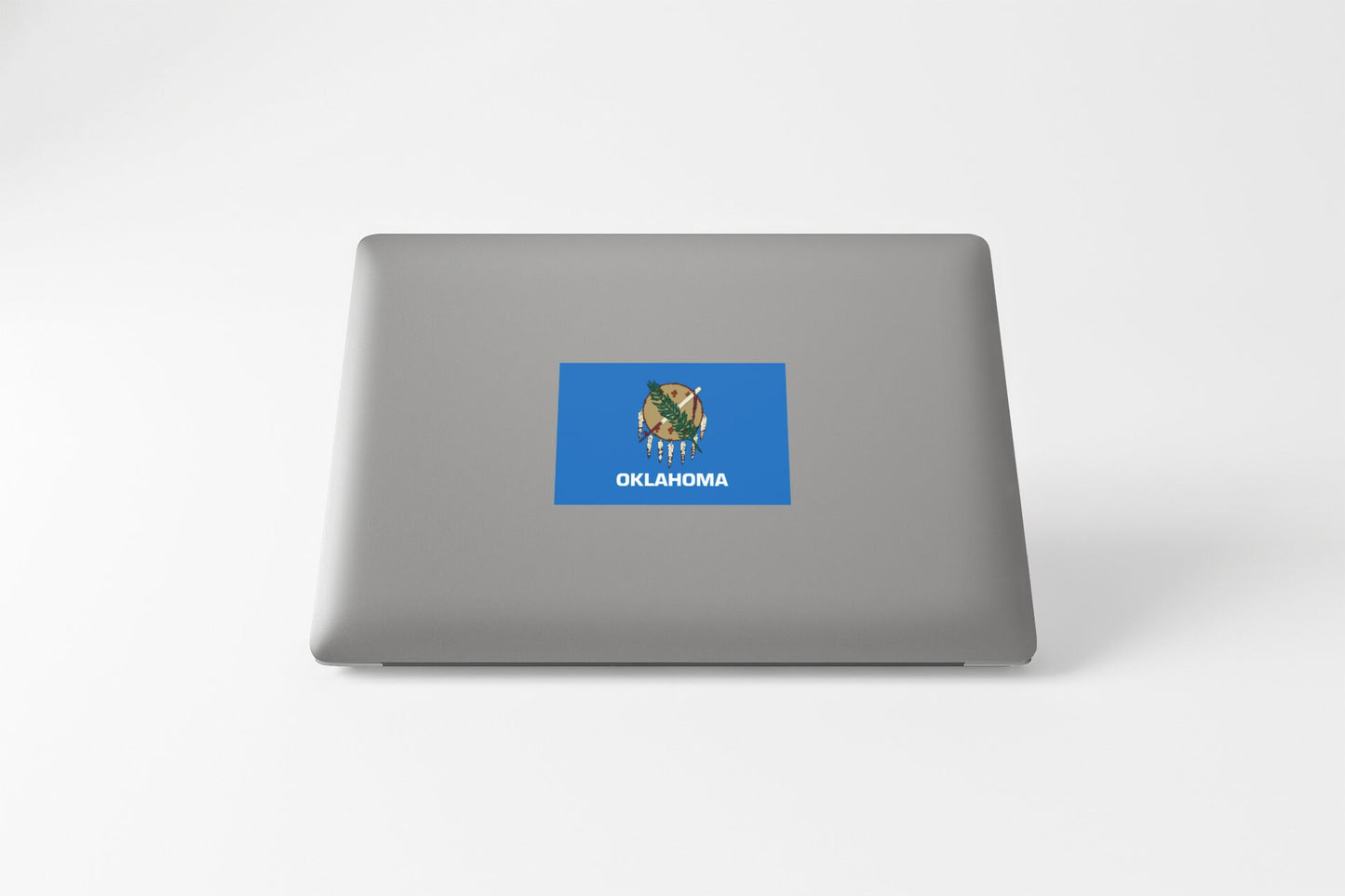Oklahoma State Flag Vinyl Sticker Decal