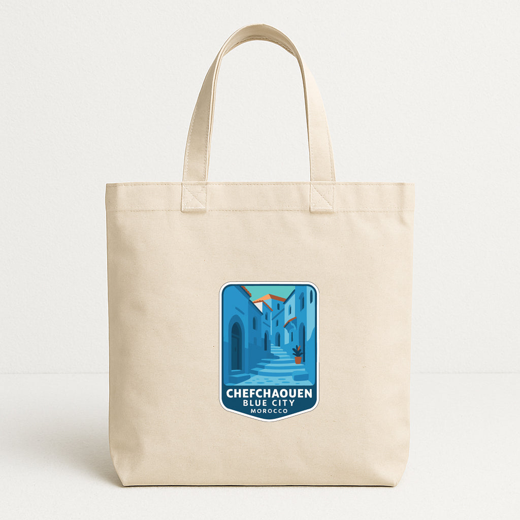 Chefchaouen Blue City Morocco Iron On Heat Transfer Vinyl HTV Die-Cut Symbolic