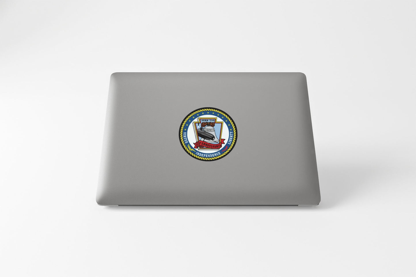USS Pennsylvania SSBN-735 Badge Sticker Decal Ohio Class Ballistic Missile Submarine Car Sticker Bumper Sticker for Car Emblem