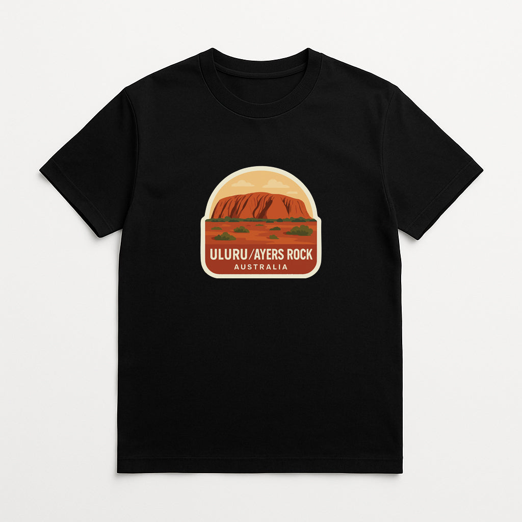 Uluru Ayers Rock Australia Iron On Heat Transfer Vinyl HTV Die-Cut Symbolic