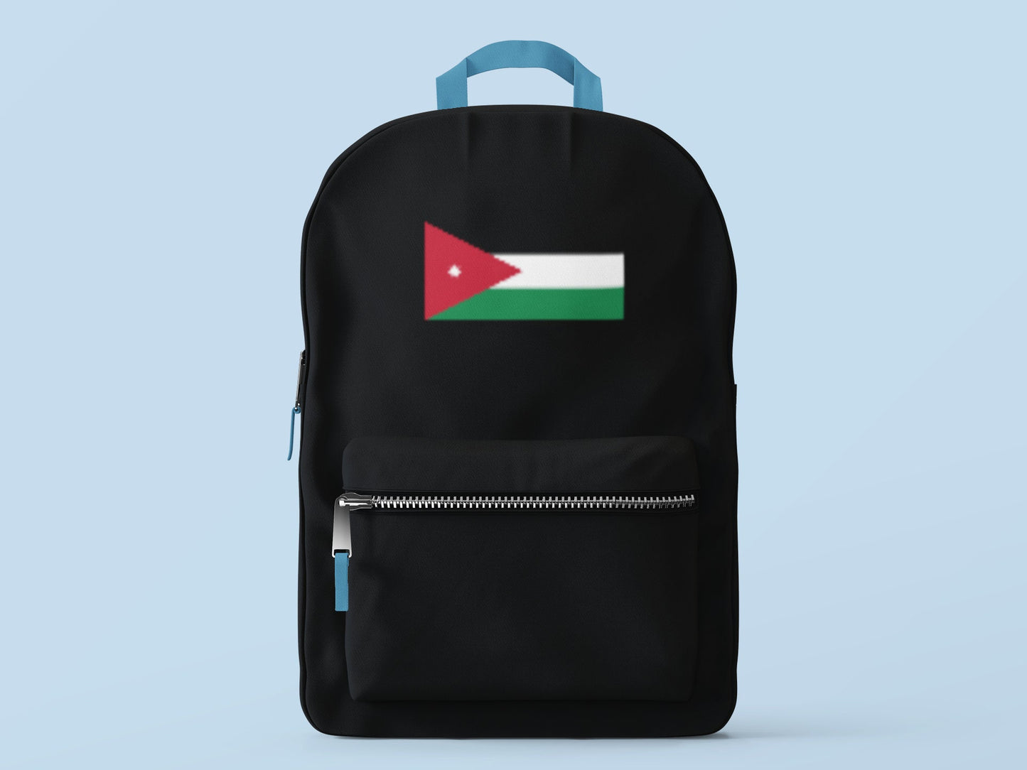 Jordan Flag Iron On Heat Transfer Vinyl HTV / Hashemite Kingdom of Jordan / الله، الوطن، الملك / Amman /