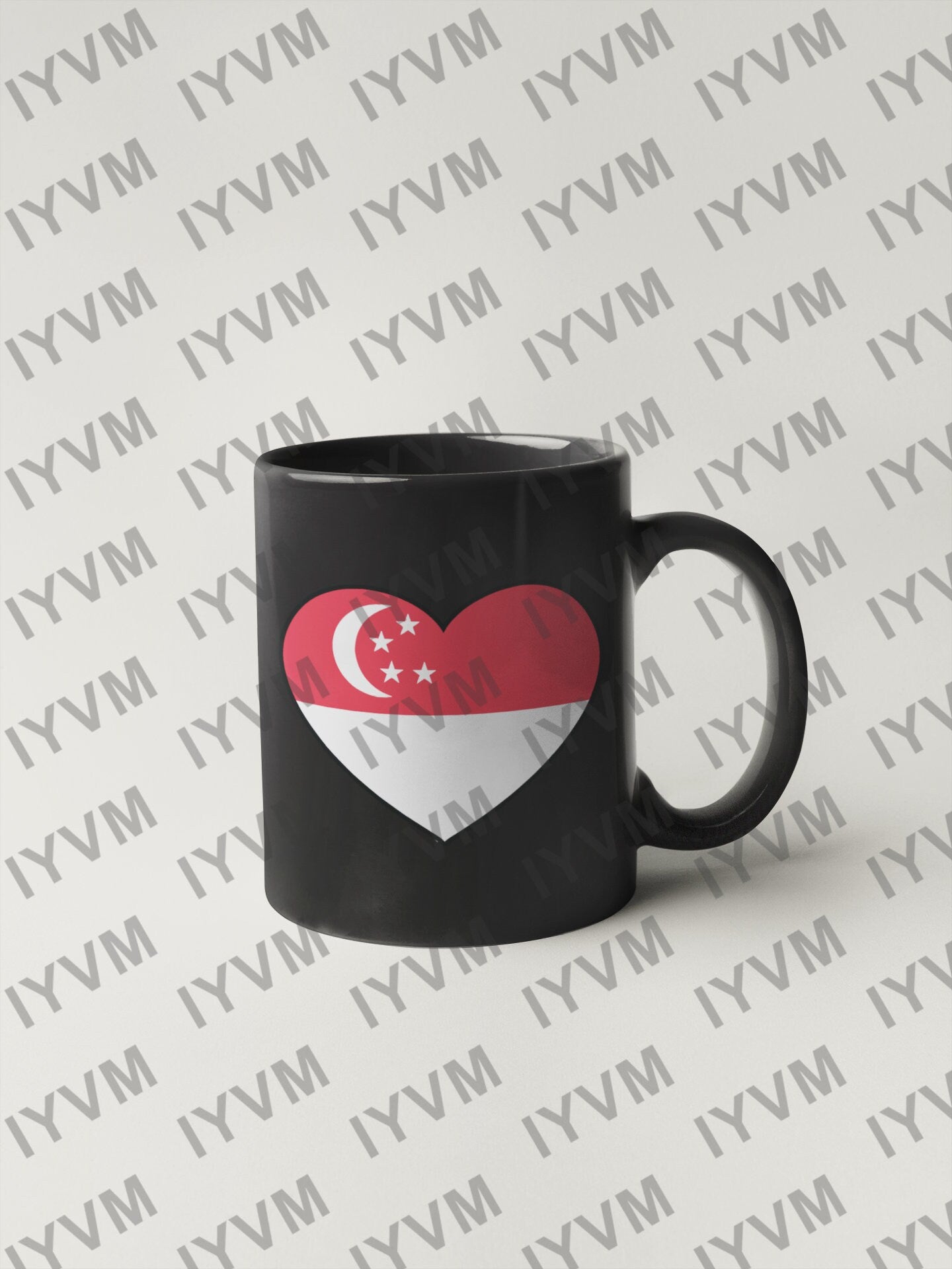 Singapore Flag Sticker Decal / Republic of Singapore / Majulah Singapura / Singaporean /