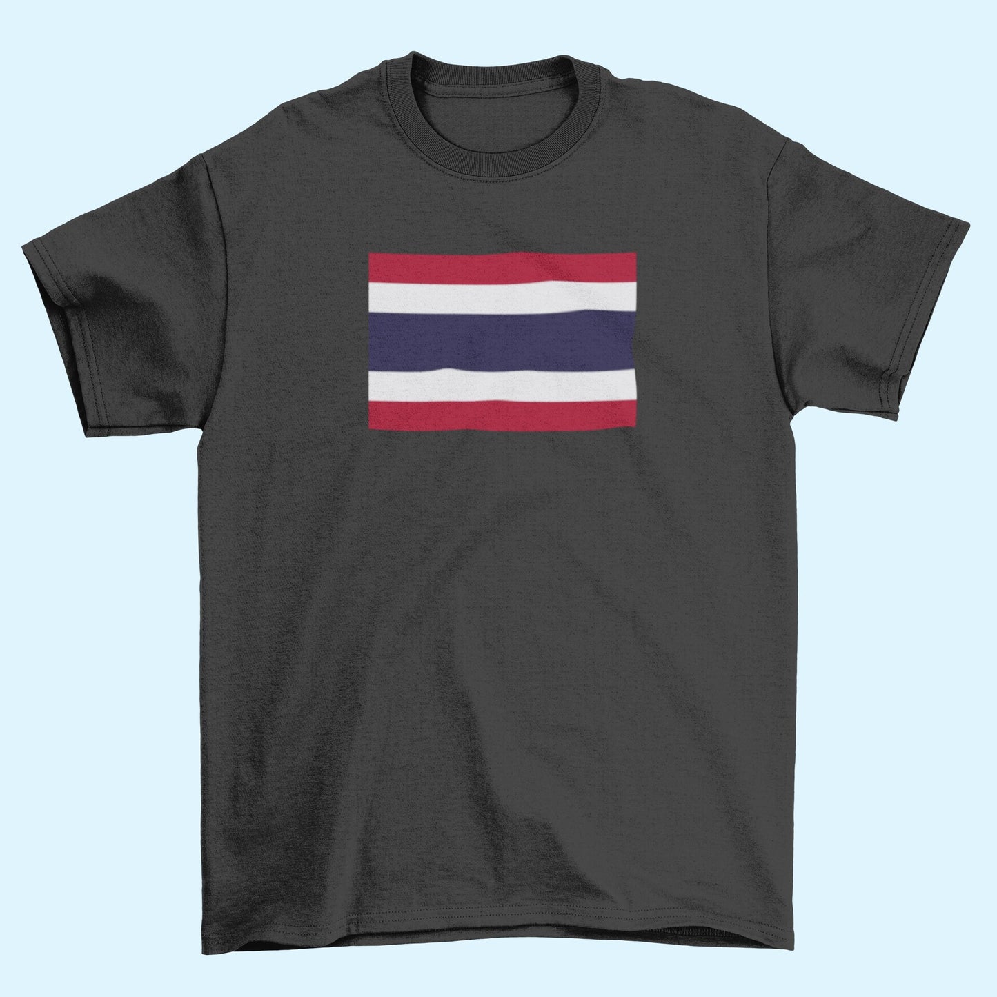 Thailand Flag Iron On Heat Transfer Vinyl HTV / Kingdom of Thailand / Siam / Bangkok / Thai /