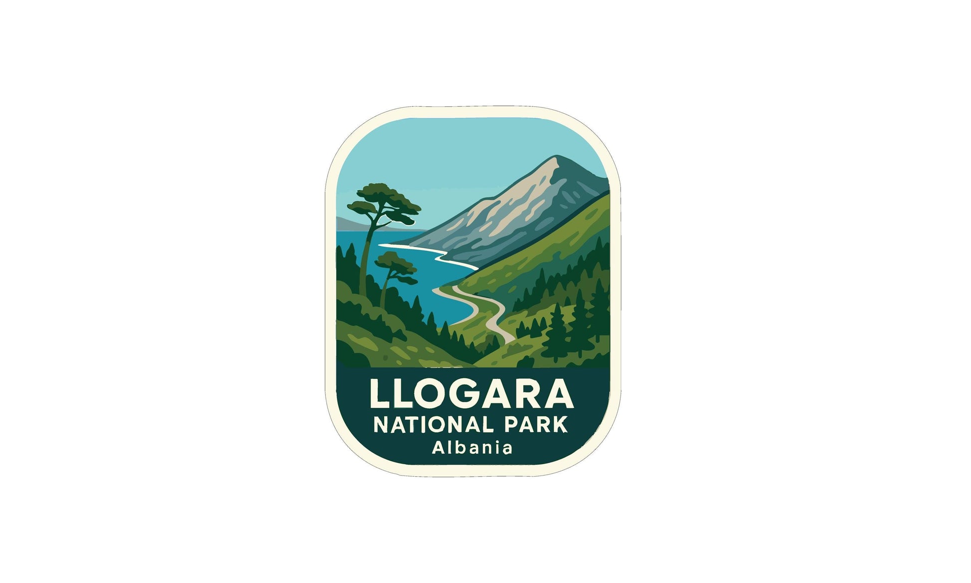 a logo for the Logara National Park in Albania.