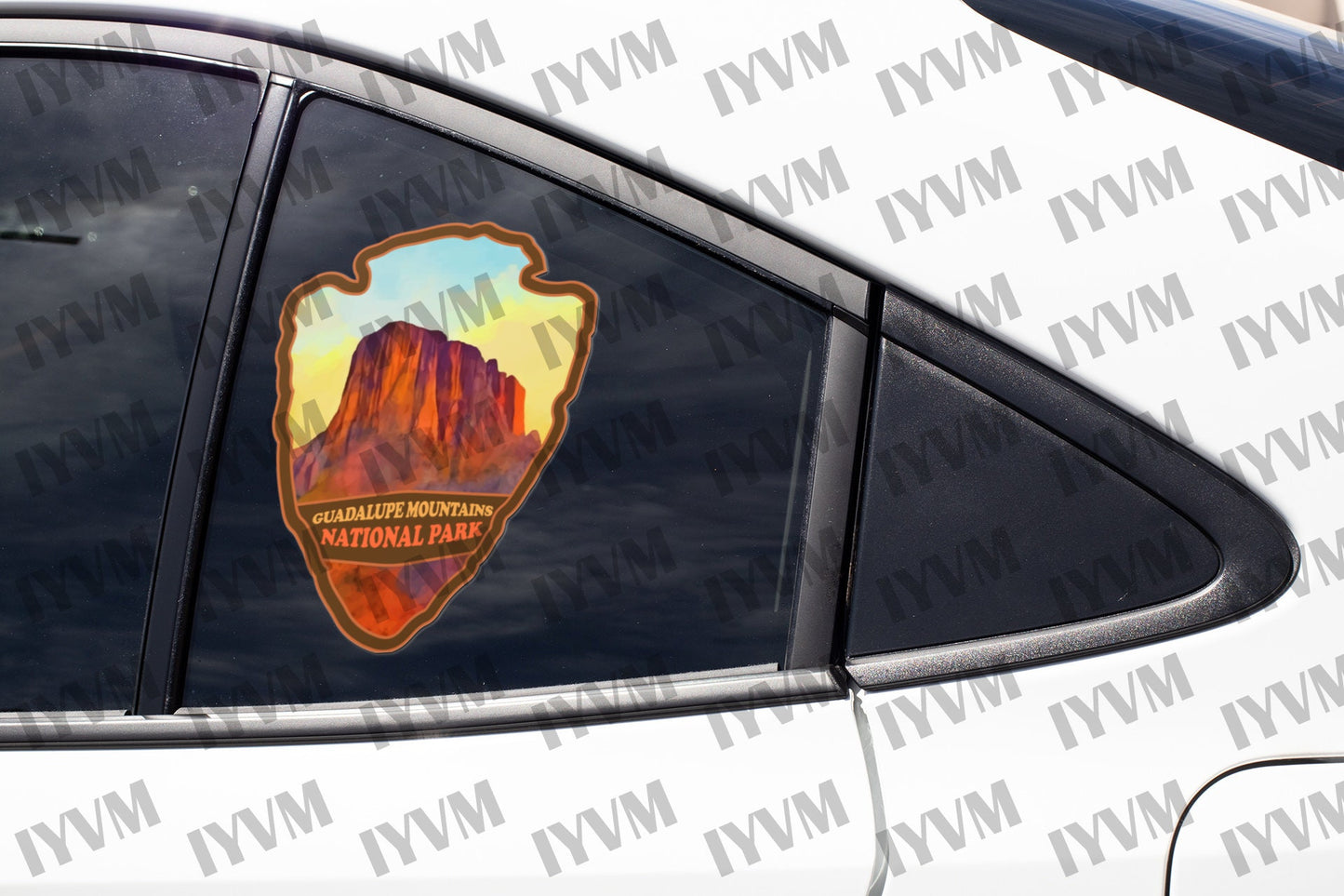 Guadalupe Mountains National Park Sticker Decal - US National Parks Series