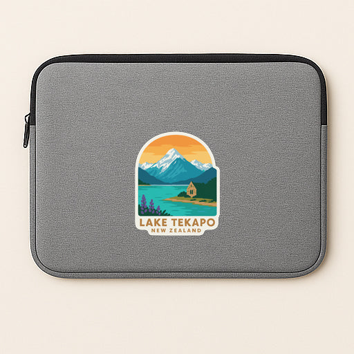 Lake Tekapo New Zealand Iron On Heat Transfer Vinyl HTV Die-Cut Symbolic
