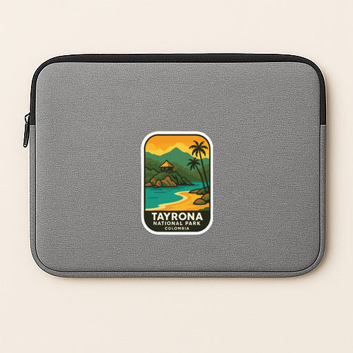 Tayrona National Park Colombia Iron On Heat Transfer Vinyl HTV Die-Cut Symbolic